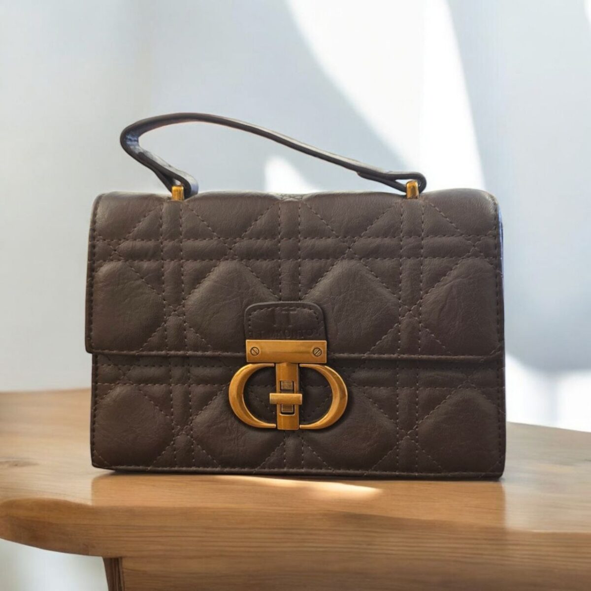 Haute sauce Brown women sling Bag -The Viral quilted Sling bag - Image 2